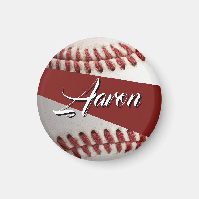 Imã Basebol Personalizado (Frente)