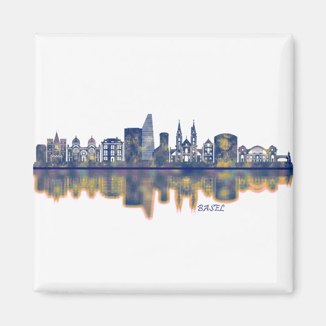 Imã Basel Skyline (Frente)