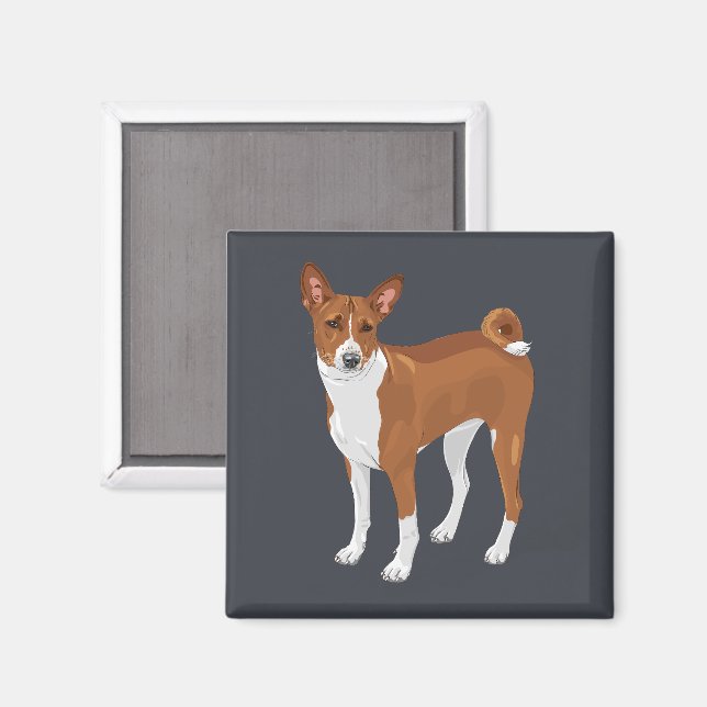 Imã Basenji (Front/Back)