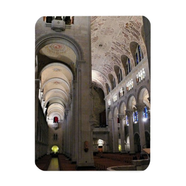 Ímã Basilica de Sainte Anne de Beaupre, Quebec, Canadá (Vertical)
