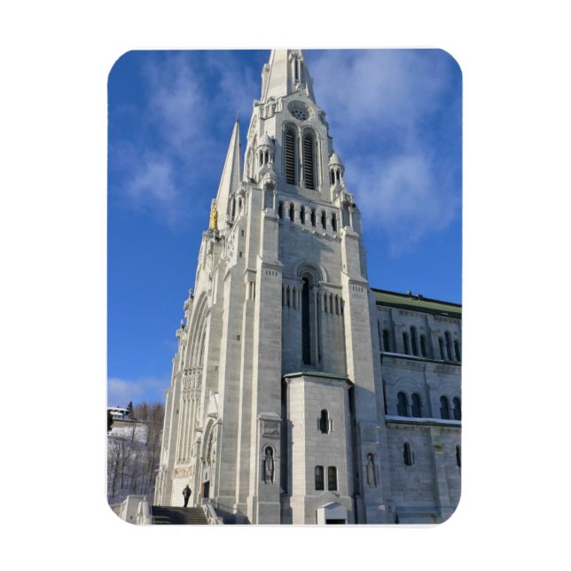Ímã Basilica de Sainte Anne de Beaupre, Quebec, Canadá (Vertical)