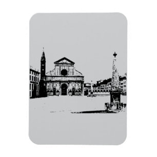 Ímã Basílica de Santa Maria Novella em Florença, Itáli