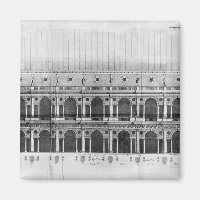 Imã Basilica Palladiana em Vicenza (Frente)