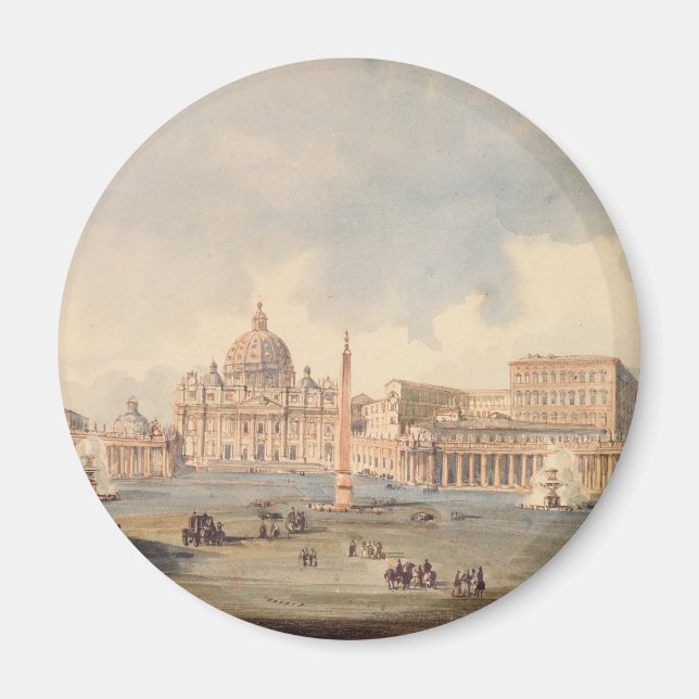 Imã Basílica Papal de São Pedro no Vaticano (Frente)