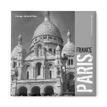 Basilique du Sacré-Coeur Paris Square Magnet
