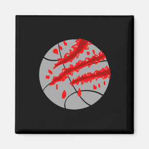 Imã Basquete Com Garra Vermelha