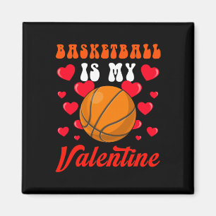 Imã Basquete É Meu Dia de os namorados Coração O Espor