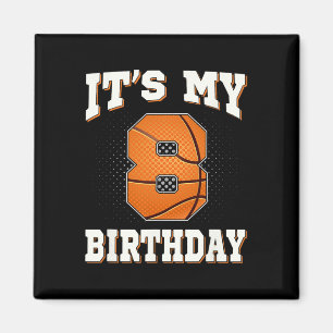 Imã Basquete É o meu 8.º Aniversário, 8 anos Gi