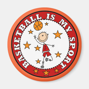 Imã Basquete, meus Camisetas e presentes