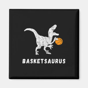Imã Basquete T-rex Dino Jogando Banheiro Dinossauro de