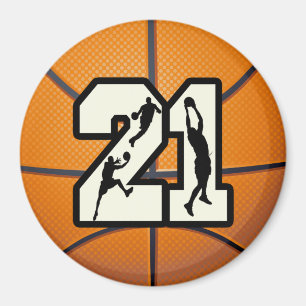 Imã Basquetebol do número 21