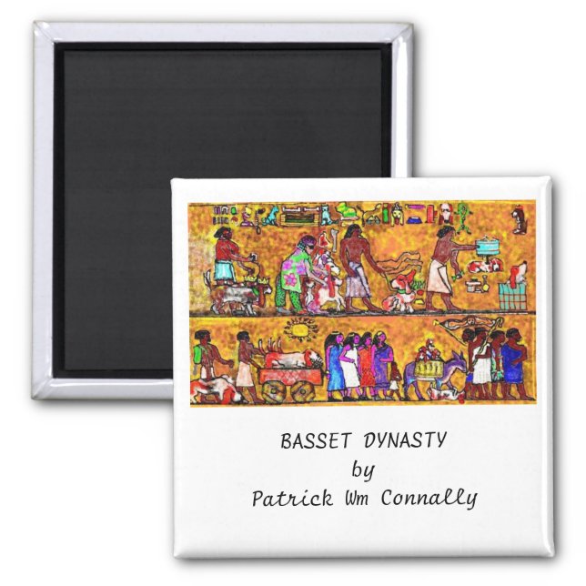 Imã BASSET DYNASTY por Patrick Wm Connally (Frente)