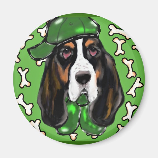 Imã Basset Hound (Frente)