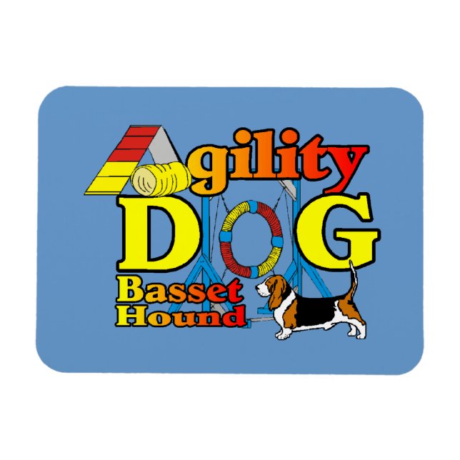 Ímã Basset_Hound_Agilidade (Horizontal)