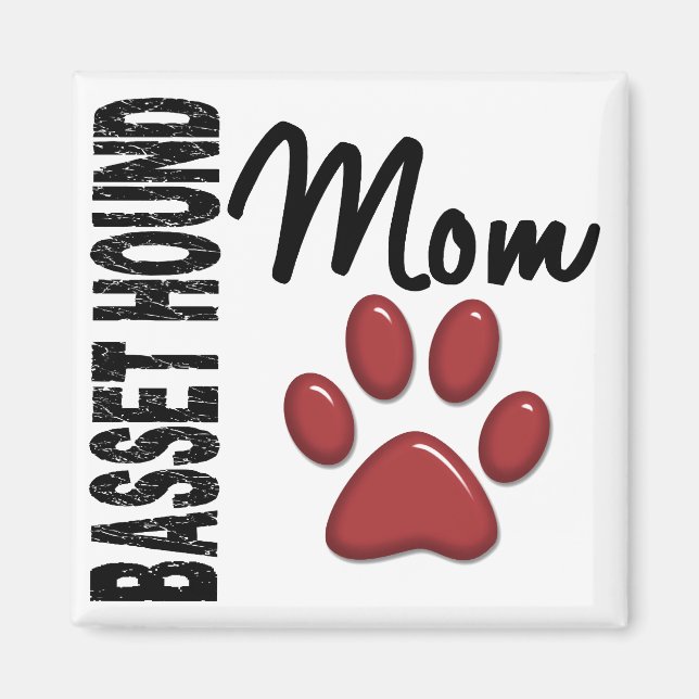 Imã Basset Hound Mãe 2 (Frente)