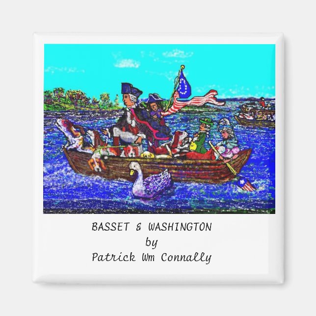 Imã BASSET & WASHINGTON Magnet (Frente)