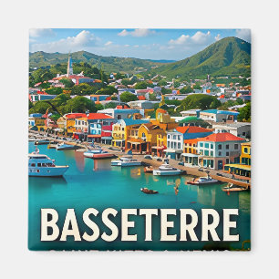 Imã Basseterre Porto Caribenho e Paraíso Insular