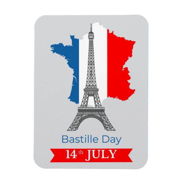 Ímã Bastille Day (14th July) (Vertical)