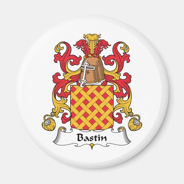 Imã Bastin Family Crest (Frente)