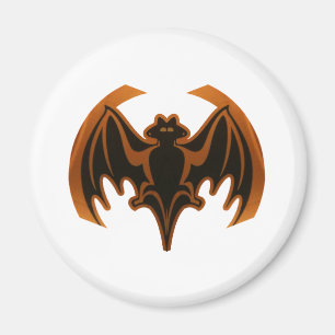 Imã Bat Brown O MUSEUM Zazzle dá presentes