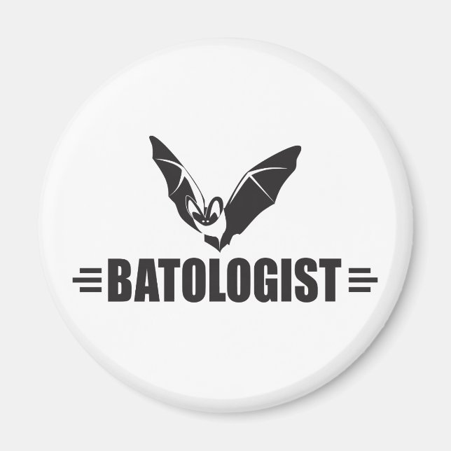 Imã Bat Humorístico (Frente)