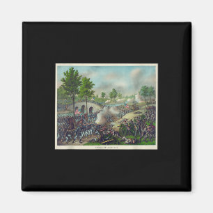 Imã Batalha da Guerra Civil da Pintura de Antietam
