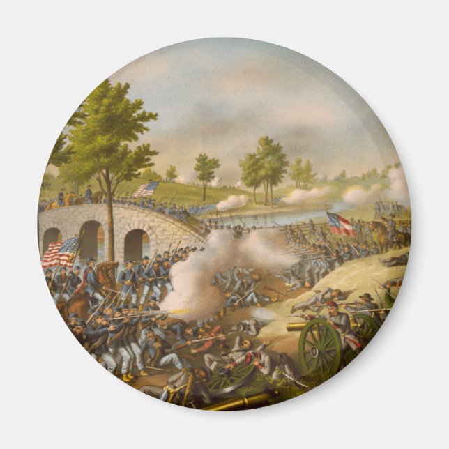 Imã Batalha de Antietam — Exército de Potomac (Frente)