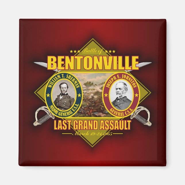 Imã Batalha de Bentonville (Frente)