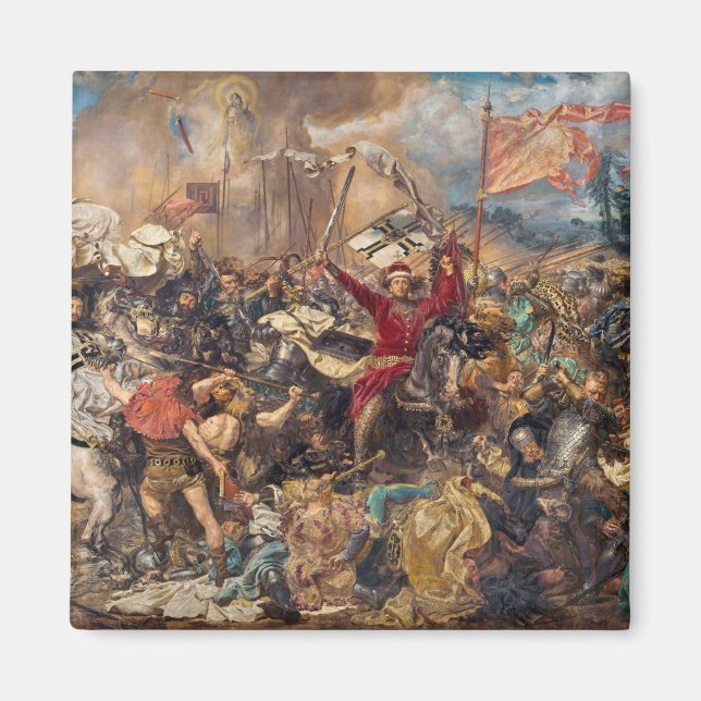 Imã Batalha de Grunwald (cena militar medieval) (guerr (Frente)