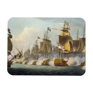Ímã Batalha de Trafalgar, o 21 de outubro de 1805, 'do