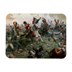 Ímã Batalha de Waterloo, o 18 de junho de 1815, 1898