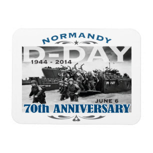 Ímã Batalha do aniversário do 70 do dia D de Normandy