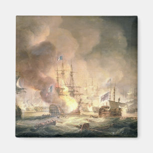 Imã Batalha do Nile, o 1º de agosto de 1798 em 10pm,