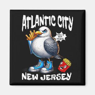 Imã Batata Frita de Gaivota de Atlantic City Nova Jers