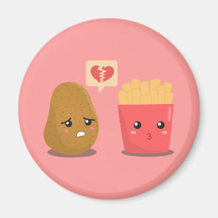 Imã Batata Triste com Batata Frita