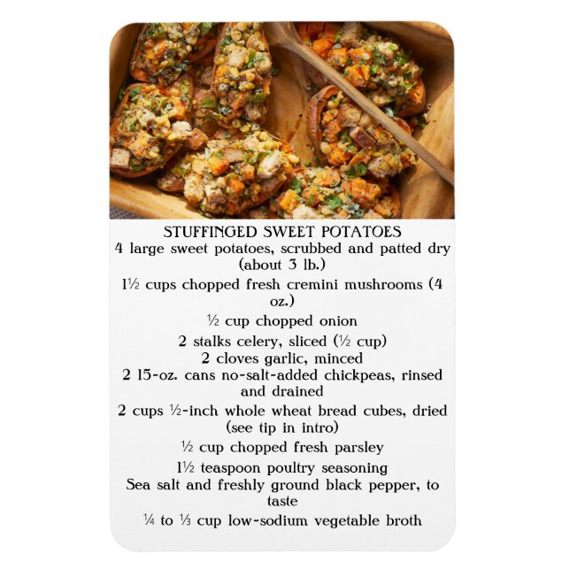 ÍMÃ BATATAS DOCES ESTUFFINADAS (Vertical)