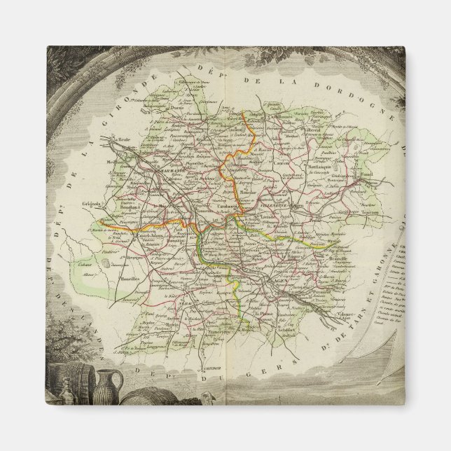 Imã Batch e Garonne (Frente)