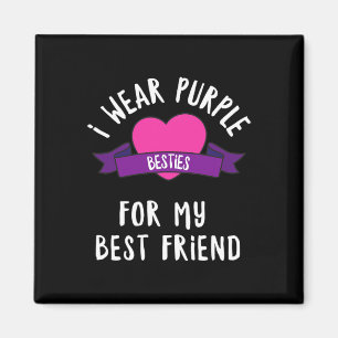 Imã Bater Em Alzheimers Veste Roxo Para Meu Melhor Ami