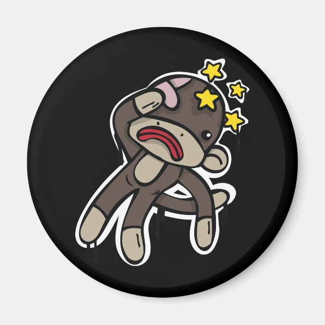 Imã Bater no SOCK MONKEY (Frente)