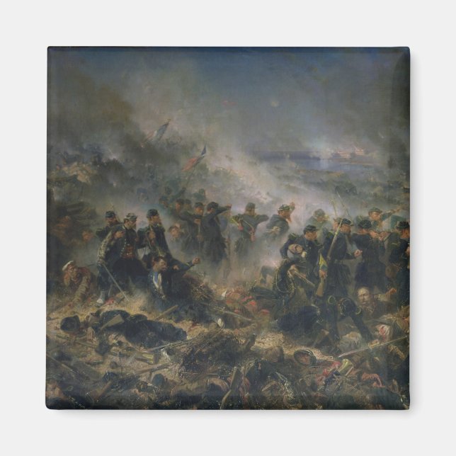 Imã Bateria de Gervais no cerco de Sebastopol (Frente)