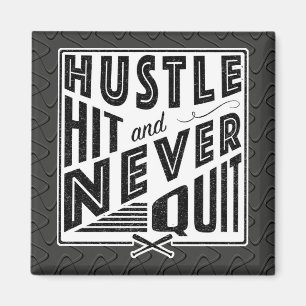 Imã Bateria de Hustle de Softball de Baseball e Nunca