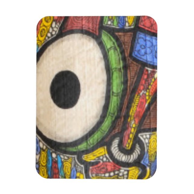 Ímã Bateria de tambor (Vertical)