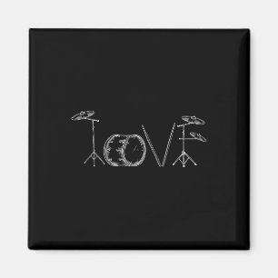 Imã Bateria do Amor Feliz Dia dos Namorados Baterista