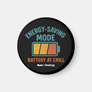 Imã Bateria no modo de economia de energia no chill Re