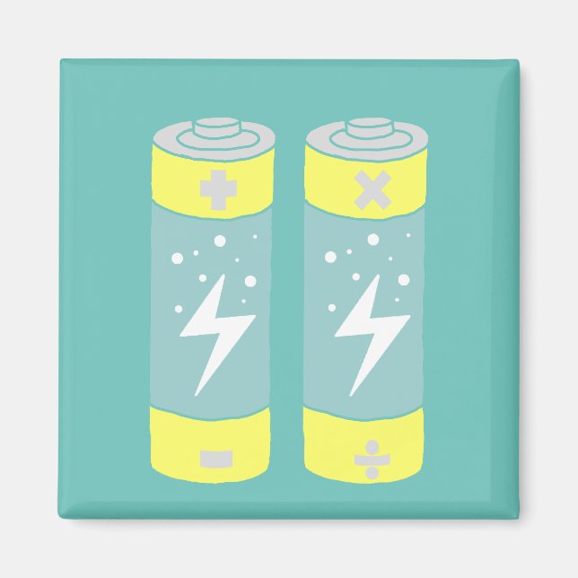 Imã Baterias (Frente)