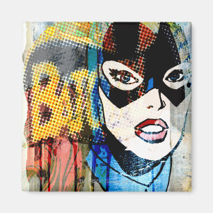 Imã Batgirl Head