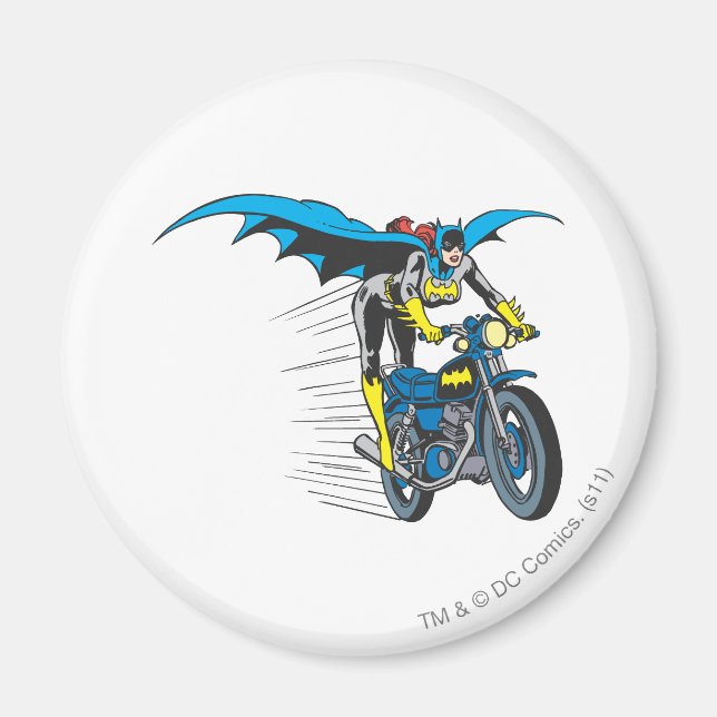 Imã Batgirl on Batcycle (Frente)
