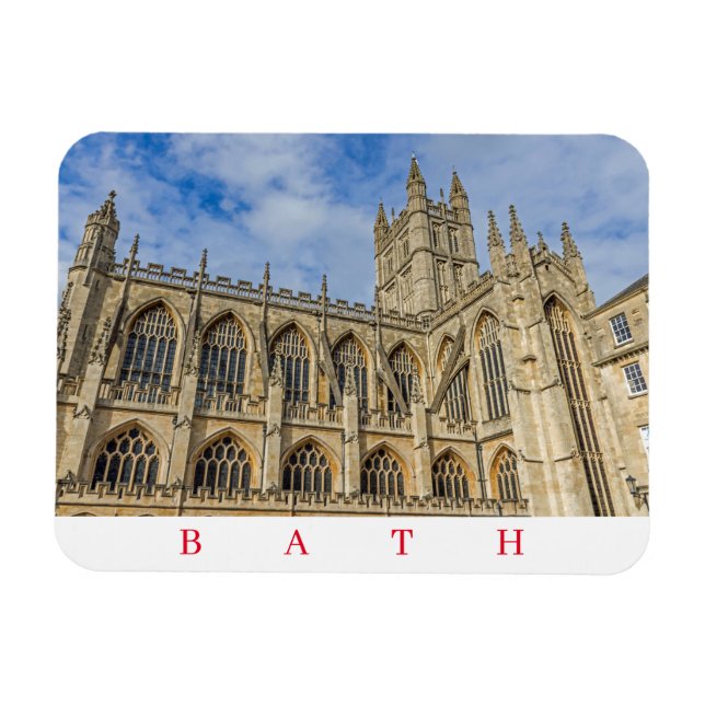 Ímã Bath Abbey imã de geladeira (Horizontal)
