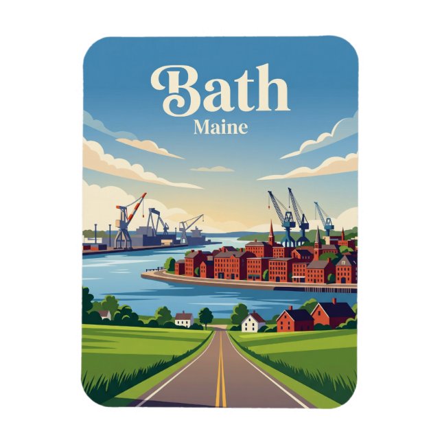 Ímã Bath EUA (Vertical)