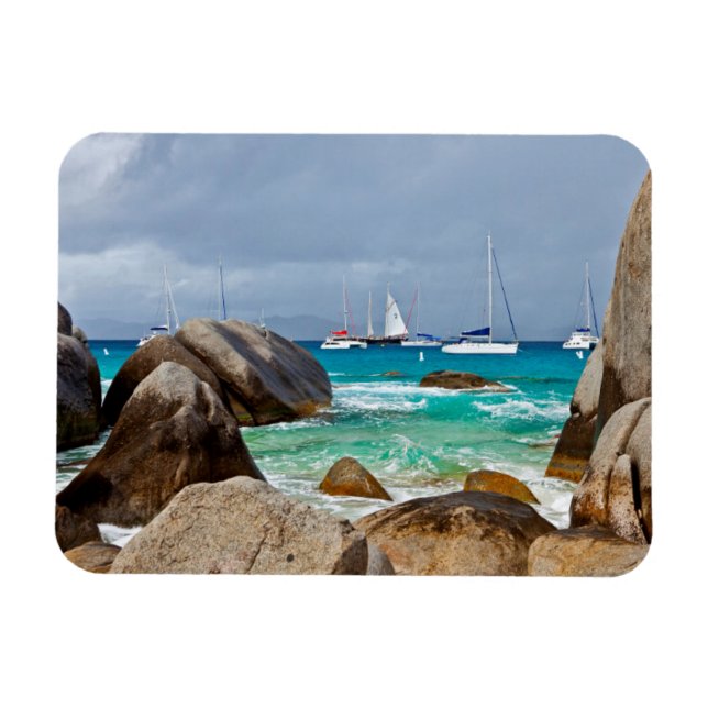 Ímã Baths, Virgin Gorda, Ilhas Virgens Britânicas (Horizontal)